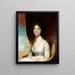 Marianne Ashley Walker - Gilbert Stuart — cuadro enmarcado en la pared