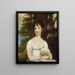Marie Barry - Gilbert Stuart — framed artwork on a wall