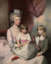 Retrato de una familia - Gilbert Stuart — vista de la obra