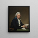 Richard Yates - Gilbert Stuart — cuadro enmarcado en la pared