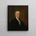 Samuel Miles - Gilbert Stuart — cuadro enmarcado en la pared
