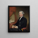 Sir Joshua Reynolds - Gilbert Stuart — framed artwork on a wall