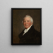 William Hull - Gilbert Stuart — cuadro enmarcado en la pared