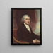 William Thornton - Gilbert Stuart — cuadro enmarcado en la pared