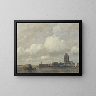 Dordrecht - Gilbert von Canal — cuadro enmarcado en la pared
