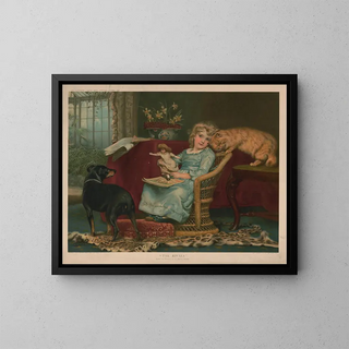 Los rivales - Gilbert Whitehead Co — cuadro enmarcado en la pared