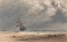 Tempestad en una costa - Giles Firman Phillips — vista de la obra