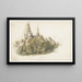 View of Antonius Castle at Antoine - Gillis Neyts — framed artwork on a wall