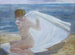 Dama junto al mar - Gino Piccioni — vista de la obra