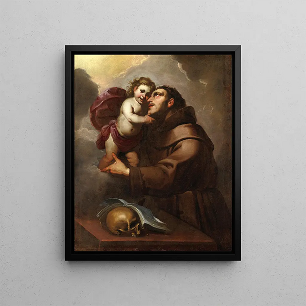 Gioacchino Assereto - Saint Anthony Of Padua With The Christ Child.webp