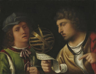 Giovanni Borgherini y su preceptor - Giorgione — vista de la obra