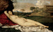 Venus durmiendo - Giorgione — vista de la obra
