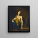 Santa Águeda - Giovan Francesco de Rosa — cuadro enmarcado en la pared