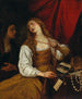 La Conversión de María Magdalena - Giovanni Andrea de Ferrari — vista de la obra