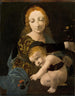 La Virgen con el Niño La Madonna de la Rosa - Giovanni Antonio Boltraffio — vista de la obra
