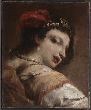 Giovanni Antonio Guardi - Head of a Woman.webp