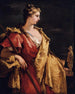 Noblesse que sostiene una estatua de Atenea - Giovanni Antonio Pellegrini — vista de la obra