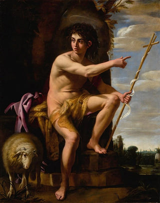 Giovanni Baglione - Saint John The Baptist In The Wilderness.webp