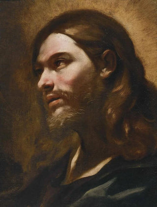 Giovanni Battista Beinaschi - Head Of Christ.webp