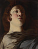 La cabeza de la Magdalena al pie de la Cruz un fragmento - Giovanni Battista Caracciolo — vista de la obra