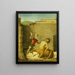 Teseo matando al Minotauro - Giovanni Battista Cima da Conegliano — cuadro enmarcado en la pared