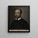 Retrato de Vincenzo Guarignoni - Giovanni Battista Moroni — cuadro enmarcado en la pared