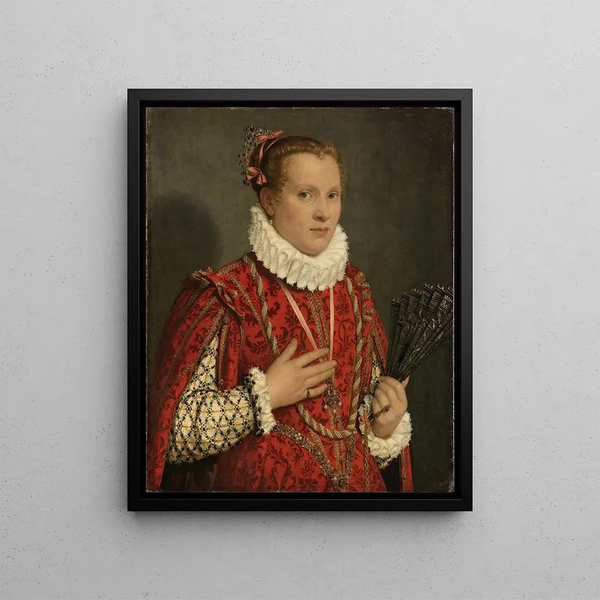 Giovanni Battista Moroni - Portrait of a young Woman.webp