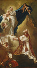 La Virgen con el Niño apareciendo a San Felipe Neri - Giovanni Battista Piazzetta — vista de la obra