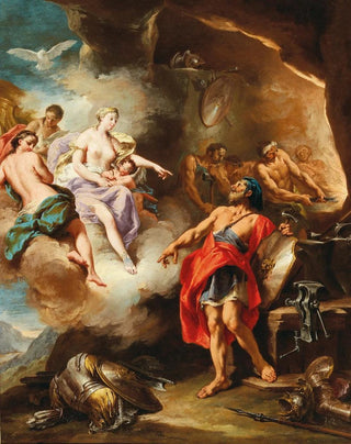 Giovanni Battista Pittoni - Venus in the forge of Vulcan.webp