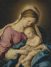 Virgen con el Niño - Giovanni Battista Salvi da Sassoferrato — vista de la obra