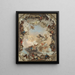 Alegoría de los planetas y los continentes - Giovanni Battista Tiepolo — cuadro enmarcado en la pared