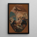 Apollon et Phaéthon - Giovanni Battista Tiepolo — framed artwork on a wall