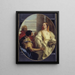 "Tableau Latinus offrant sa fille Lavinia à Énée en mariage" - Giovanni Battista Tiepolo — cuadro enmarcado en la pared