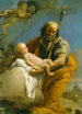 San José y el Niño Jesús - Giovanni Battista Tiepolo — vista de la obra