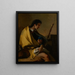 Saint Roch Painting - Giovanni Battista Tiepolo — framed artwork on a wall