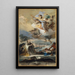 Saint Thècle praying for the victims of the plague - Giovanni Battista Tiepolo — framed artwork on a wall