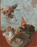 Sketch for a ceiling - Giovanni Battista Tiepolo — artwork view