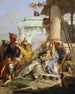 L'Adoración de los Reyes Magos - Giovanni Battista Tiepolo — vista de la obra