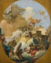 L'Apothéose de la monarquía española - Giovanni Battista Tiepolo — vista de la obra