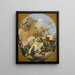 L'Apothéose de la monarquía española - Giovanni Battista Tiepolo — cuadro enmarcado en la pared
