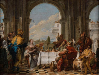 Giovanni Battista Tiepolo - The Banquet of Cleopatra.webp