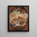 El Coronamiento de la Virgen - Giovanni Battista Tiepolo — cuadro enmarcado en la pared