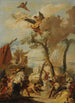 Los hebreos recogiendo el maná en el desierto - Giovanni Battista Tiepolo — vista de la obra