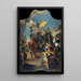 El Triunfo de Marius - Giovanni Battista Tiepolo — cuadro enmarcado en la pared