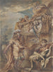 Alexandre au tombeau de Cyrus - Giovanni Benedetto Castiglione — vista de la obra