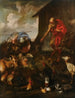 Los animales que entran en el arca de Noé - Giovanni Benedetto Castiglione — vista de la obra