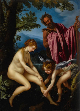 Giovanni Biliverti - Venus Cupid And Pan.webp