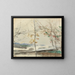 Autumn landscape with trees - Giovanni Boldini — framed artwork on a wall