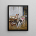 Confidence - Giovanni Boldini — framed artwork on a wall