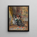 Les Parisiennes - Giovanni Boldini — framed artwork on a wall